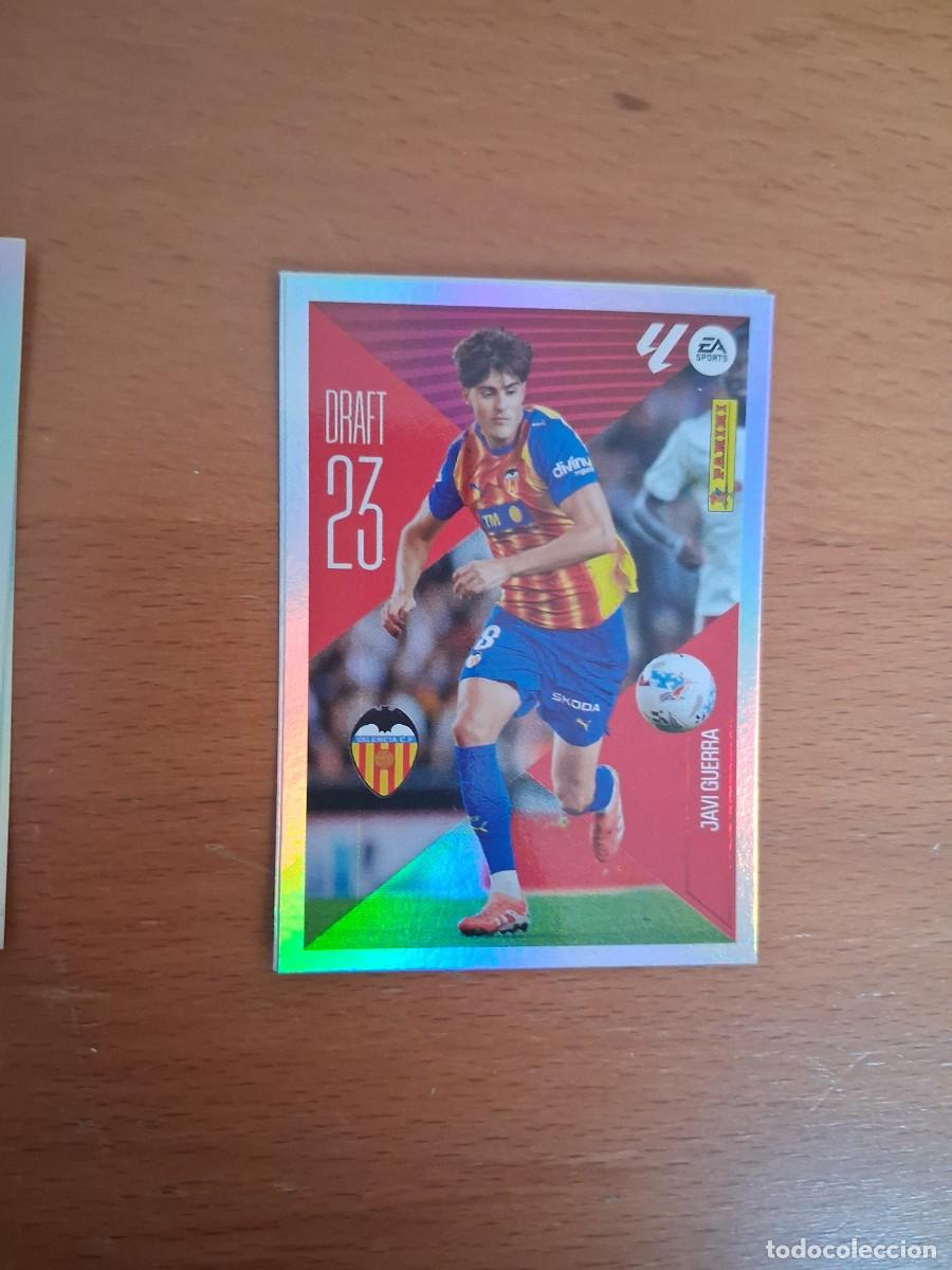 Cromos de f&uacute;tbol: Ediciones Este 2026 2027 26 27 Draft 23 Valencia CF 12 Javi Guerra