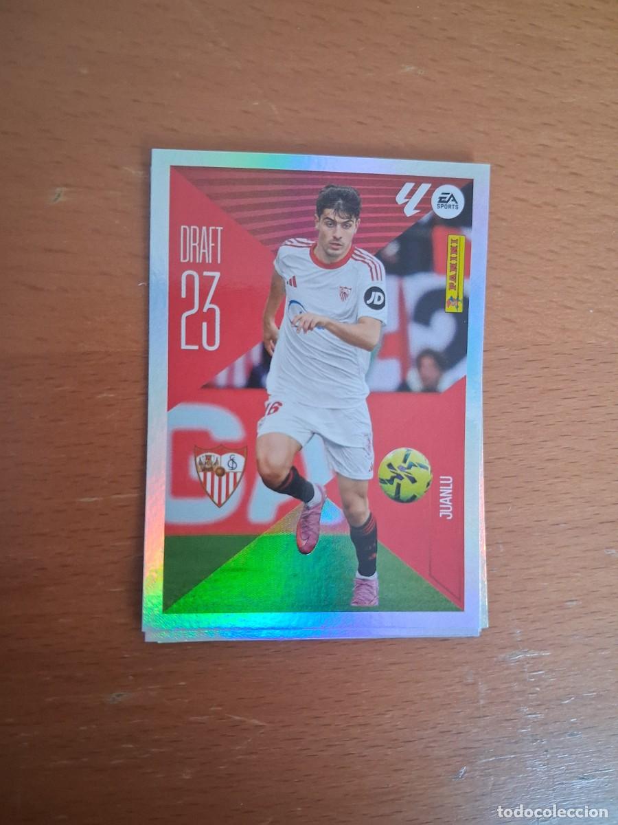 Cromos de f&uacute;tbol: Ediciones Este 2026 2027 26 27 Draft 23 Sevilla FC 14 Juanlu