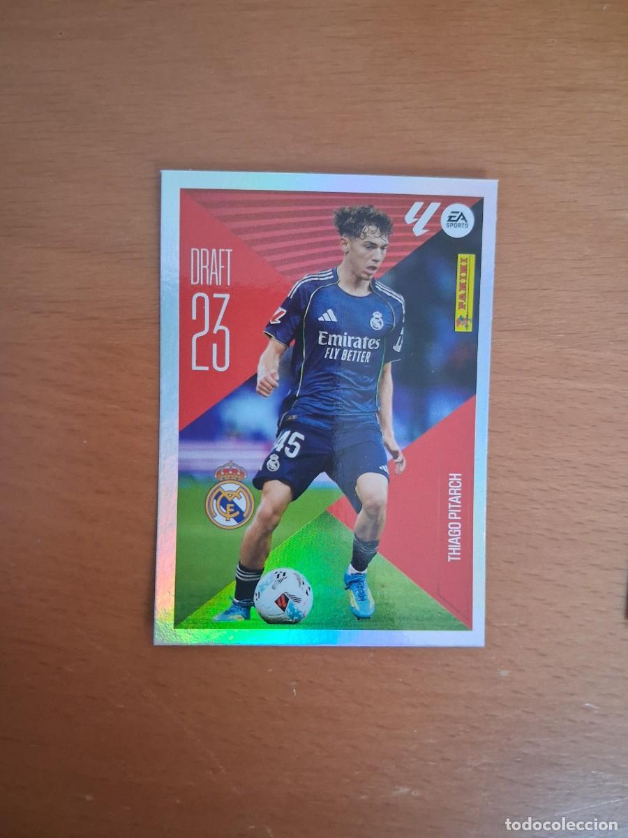 Cromos de f&uacute;tbol: Ediciones Este 2026 2027 26 27 Draft 23 Real Madrid 22 Thiago Pitarch