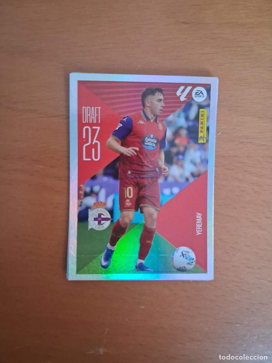 Cromos de f&uacute;tbol: Ediciones Este 2026 2027 26 27 Draft 23 Deportivo 23 Yeremay