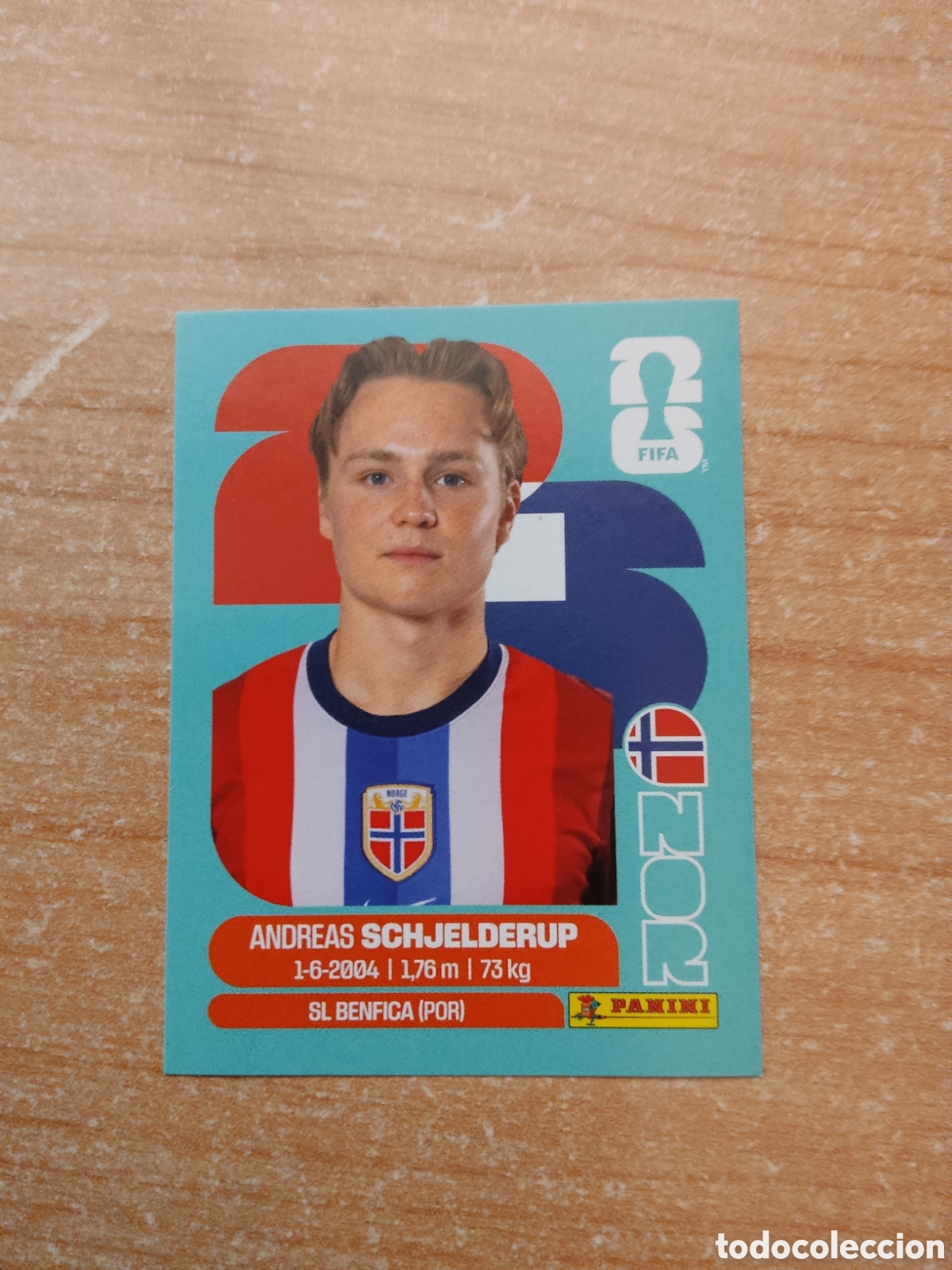 Cromos de f&uacute;tbol: 12 SCHJELDERUP NORUEGA FIFA WORLD CUP 2026
