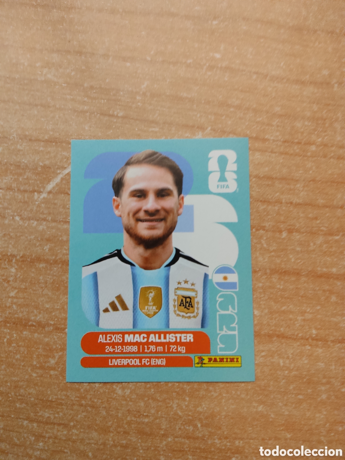 Cromos de f&uacute;tbol: 9 MAC ALLISTER ARGENTINA FIFA WORLD CUP 2026