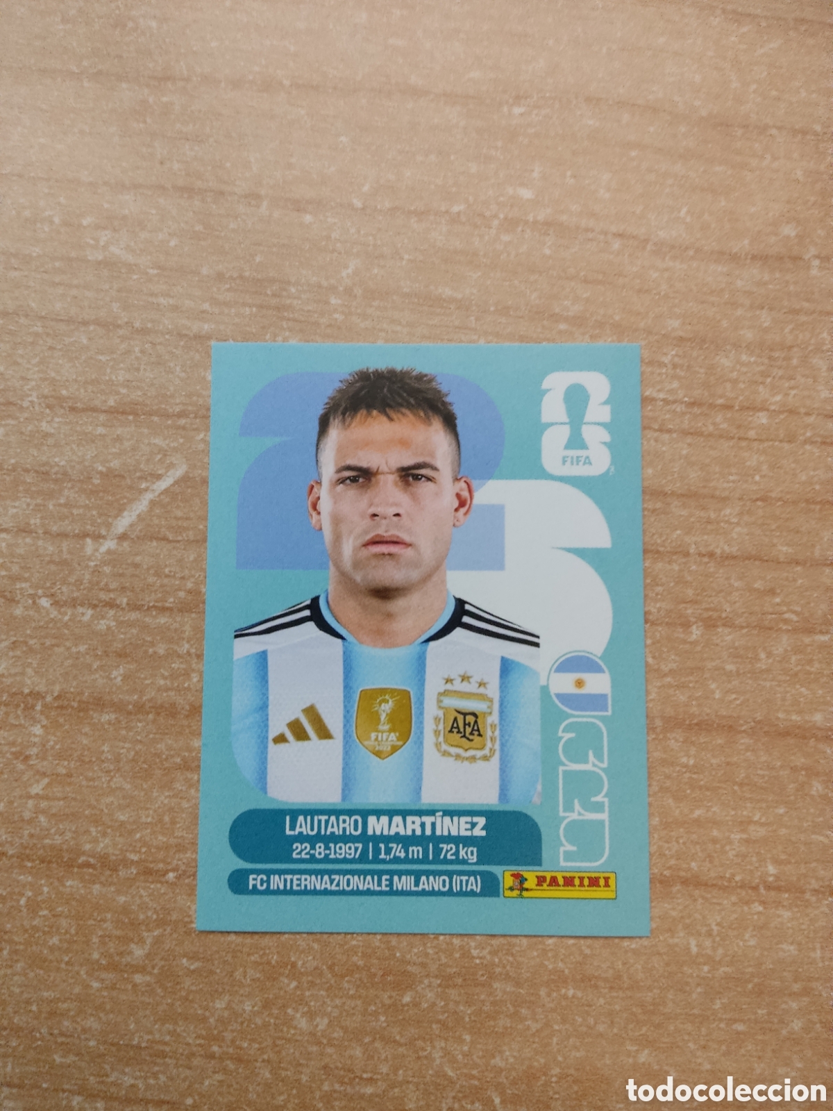Cromos de f&uacute;tbol: 18 LAUTARO MARTINEZ ARGENTINA FIFA WORLD CUP 2026