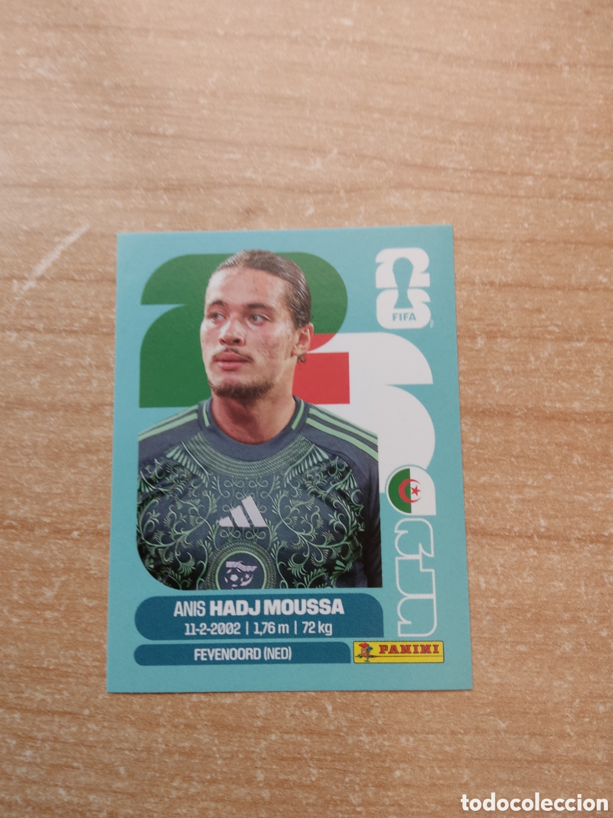 Cromos de f&uacute;tbol: 17 HADJ MOUSSA ALGERIA FIFA WORLD CUP 2026