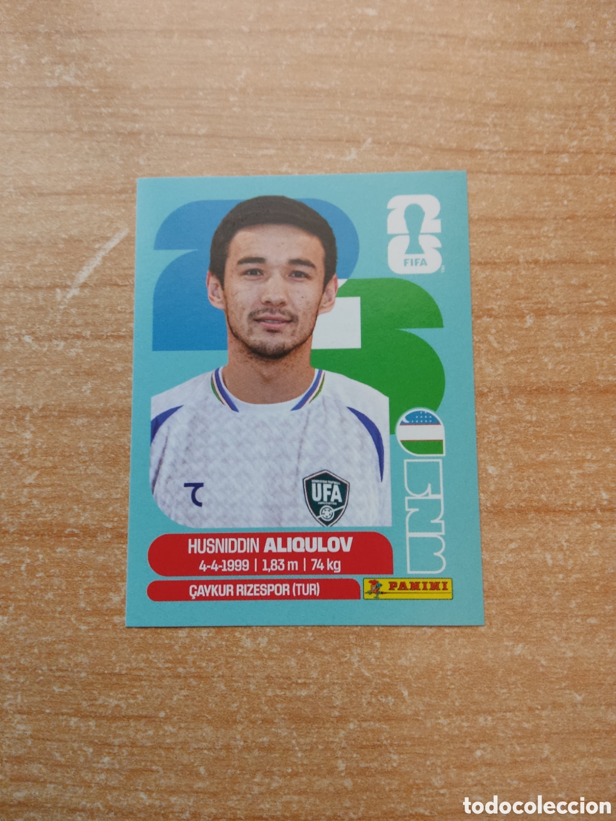 Cromos de Futebol: 6 ALIQULOV UZBEKISTAN FIFA WORLD CUP 2026