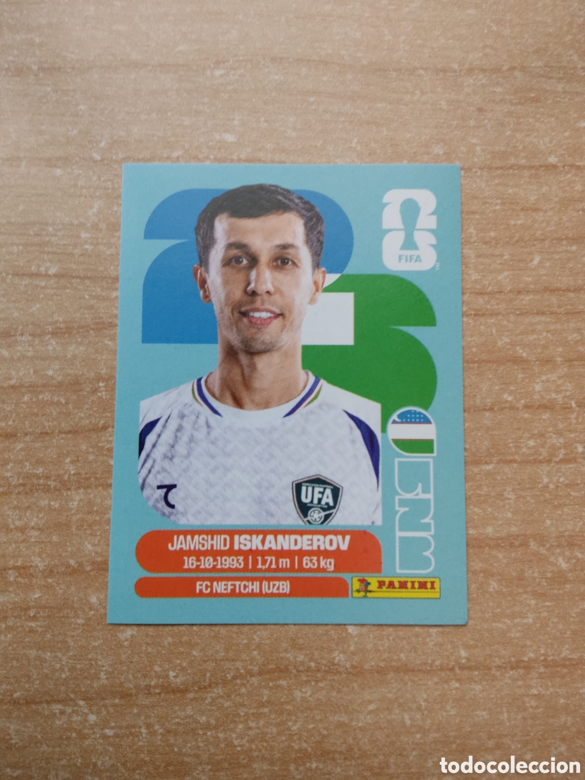 Cromos de Futebol: 12 ISKAMDEROV UZBEKISTAN FIFA WORLD CUP 2026
