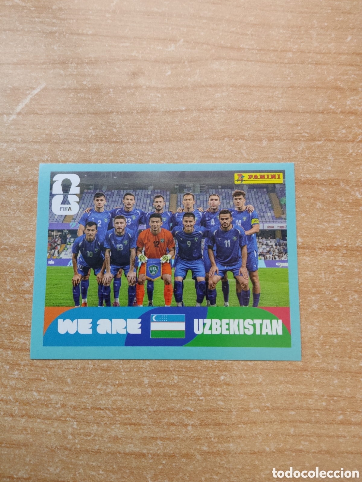 Cromos de Futebol: 13 EQUIPO UZBEKISTAN FIFA WORLD CUP 2026