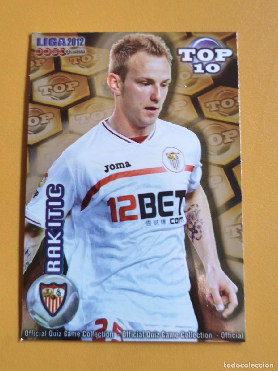Cromos de Futebol: rakitic, liga 2012 top.