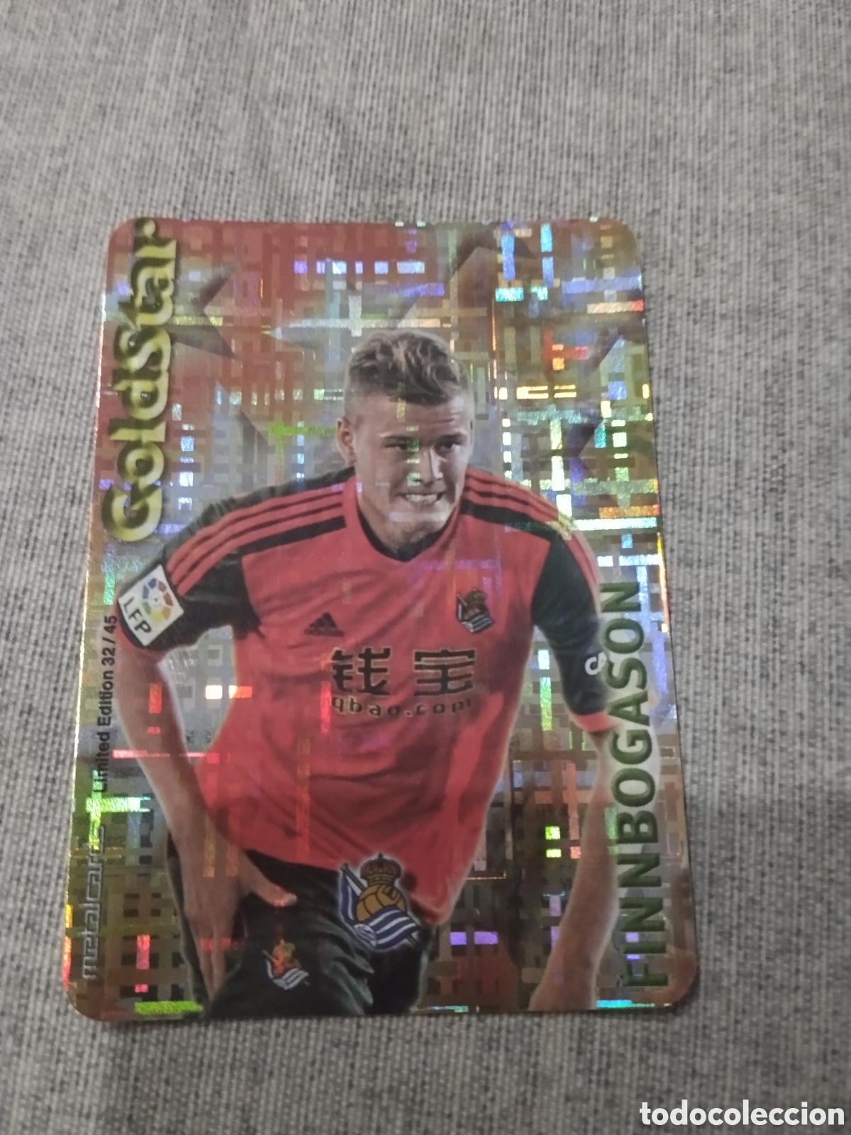 Cromos de Futebol: MUNDICROMO QUIZ GAME 2015 (2014 15 ) GOLDSTAR FINNGOBASON - REAL SOCIEDAD TETRIS LIMITED EDITION