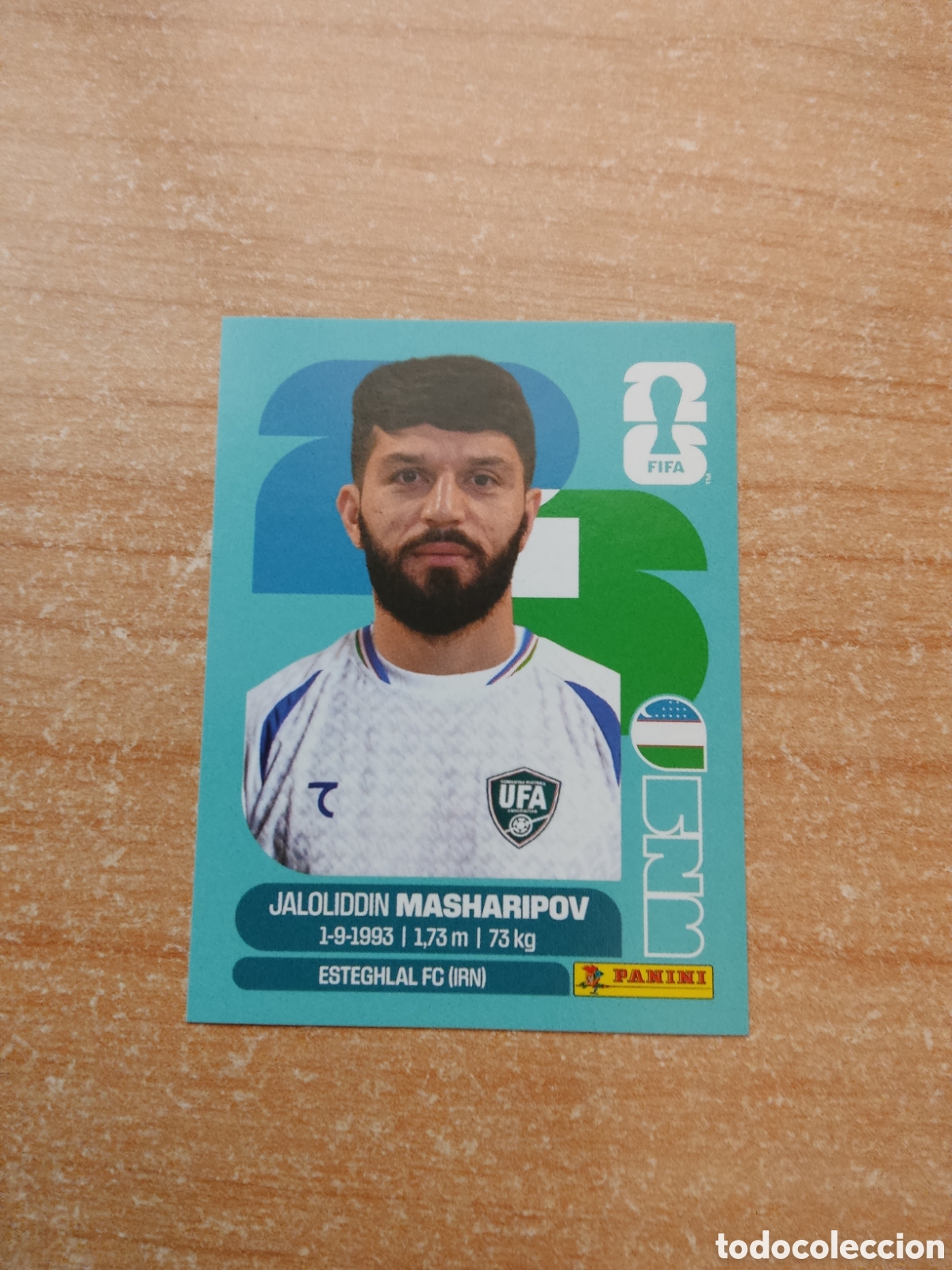 Cromos de Futebol: 18 MASHARIPOV UZBEKISTAN FIFA WORLD CUP 2026