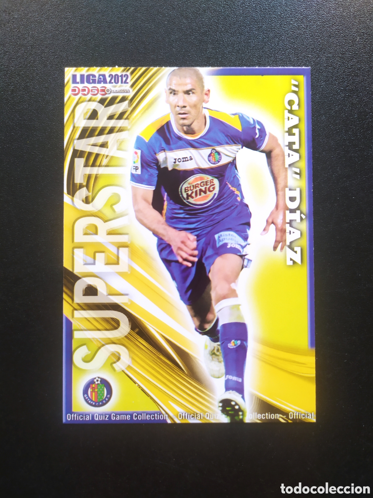 Cromos de f&uacute;tbol: Mundicromo fichas Liga 2011 2012 11 12 Cata D&iacute;az superstar mate n&deg; 429 Getafe