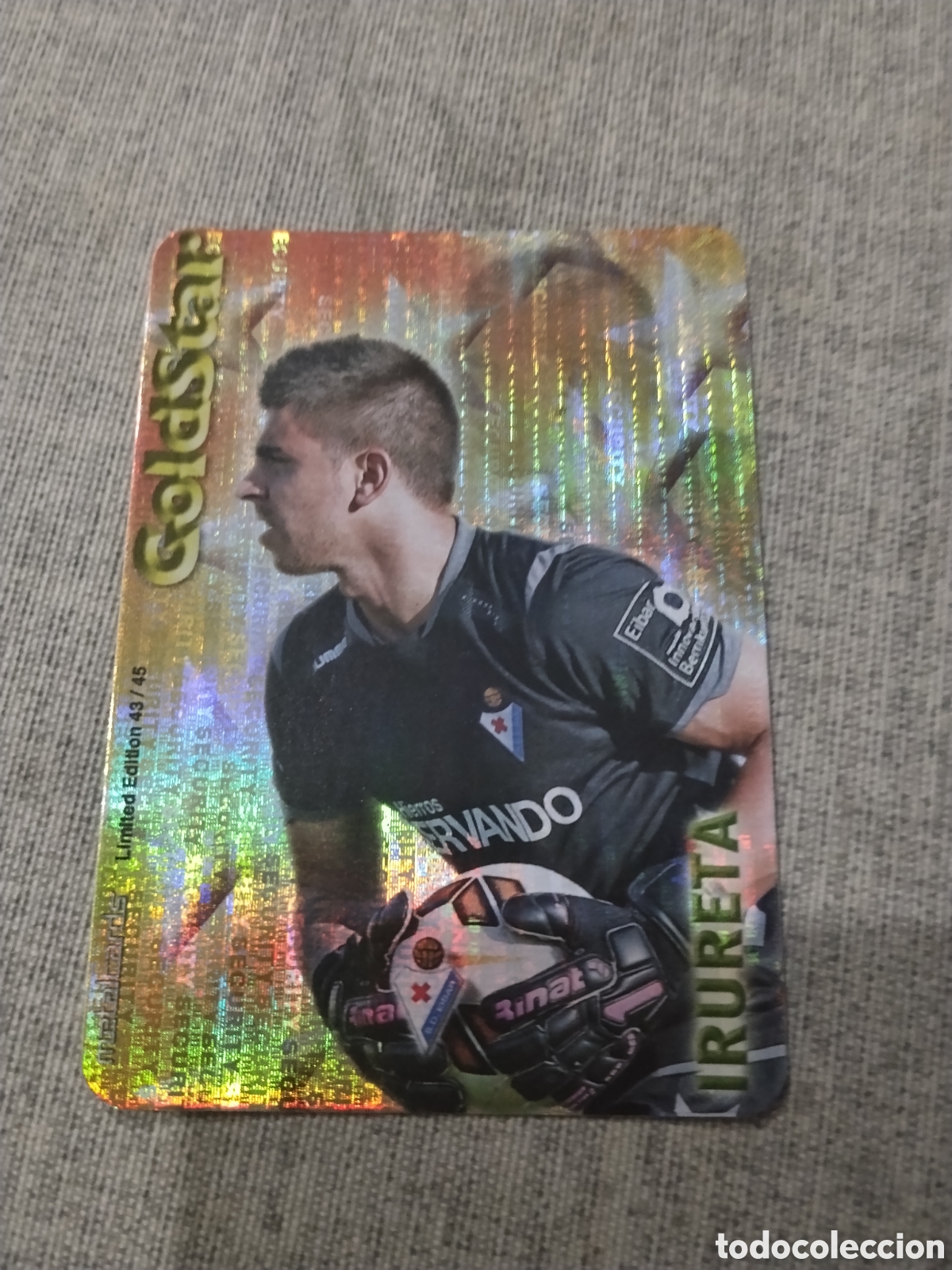 Cromos de f&uacute;tbol: MUNDICROMO QUIZ GAME 2015 (2014 15 ) GOLDSTAR IRURETA - EIBAR TETRIS LIMITED EDITION