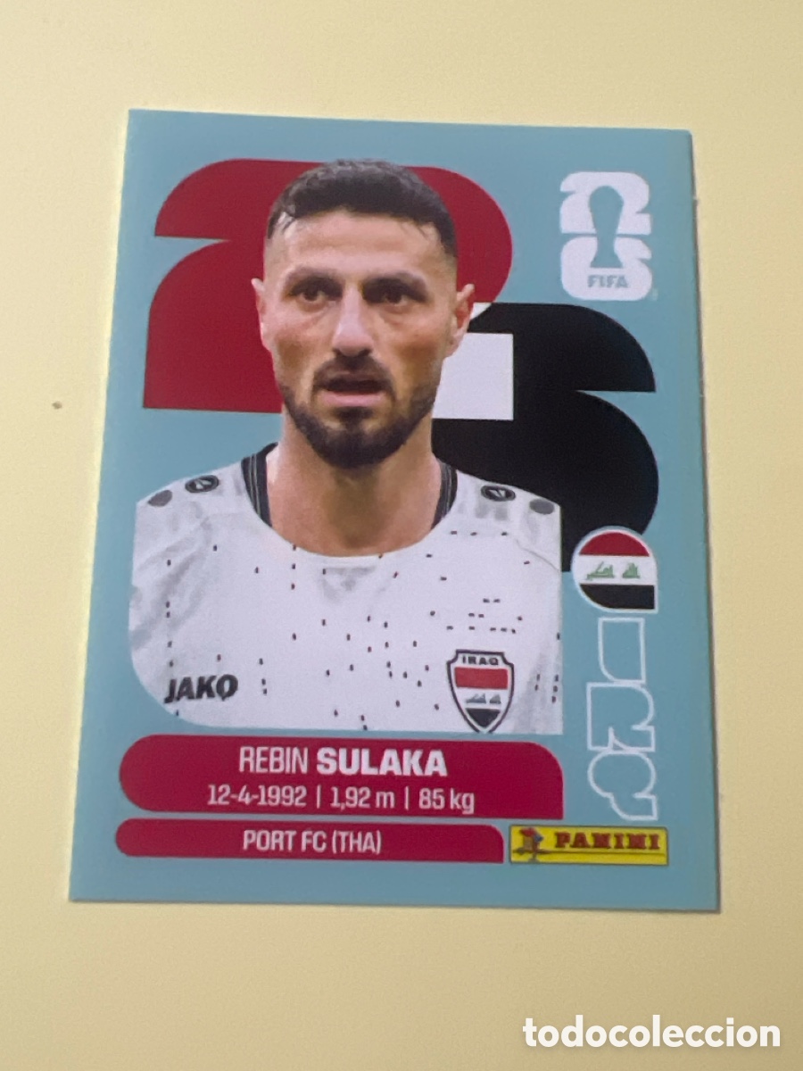 Cromos de f&uacute;tbol: C5420. Panini Mundial Fifa World cup 2026 26 sticker - IRQ 3 Sulaka