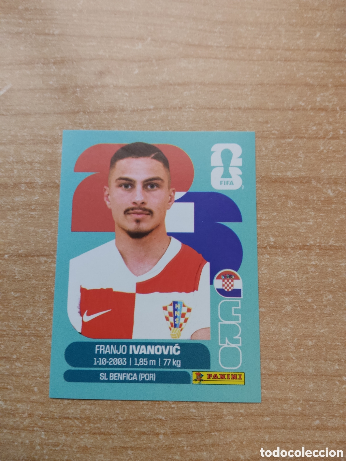 Cromos de f&uacute;tbol: 20 IVANOVIC CROACIA FIFA WORLD CUP 2026