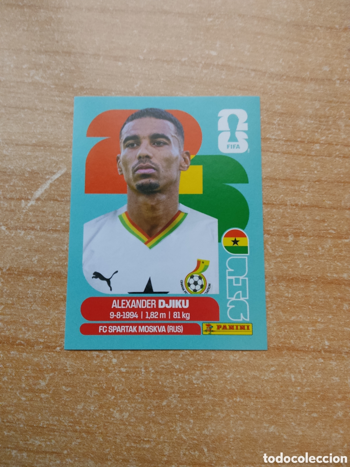 Cromos de f&uacute;tbol: 6 ALEXANDER DJIKU GHANA FIFA WORLD CUP 2026