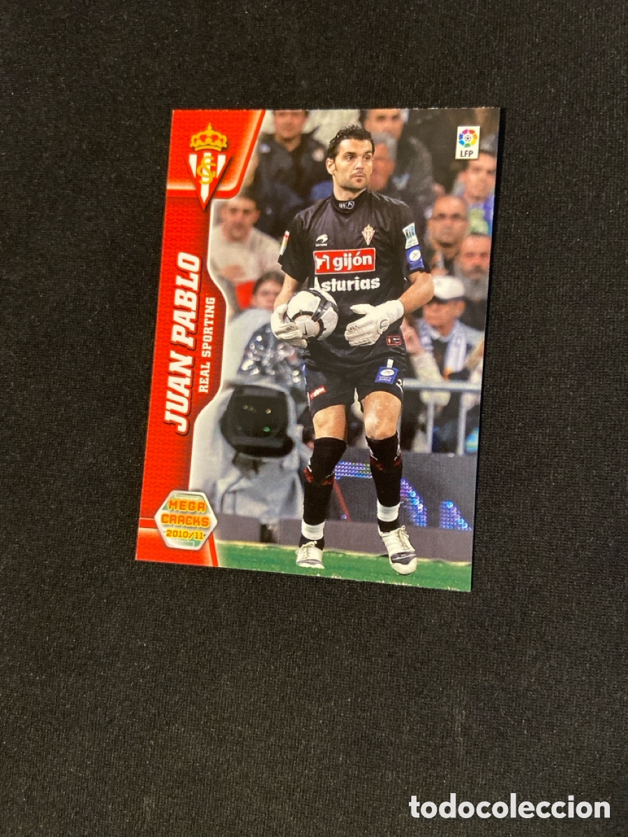 Cromos de f&uacute;tbol: JUAN PABLO 290 (SPORTING GIJ&Oacute;N)