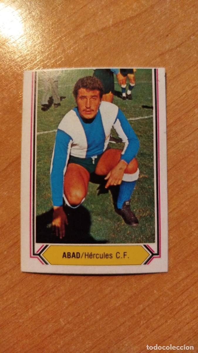 Cromos de f&uacute;tbol: LIGA ESPA&Ntilde;OLA 80/81 - HERCULES CF - ABAD