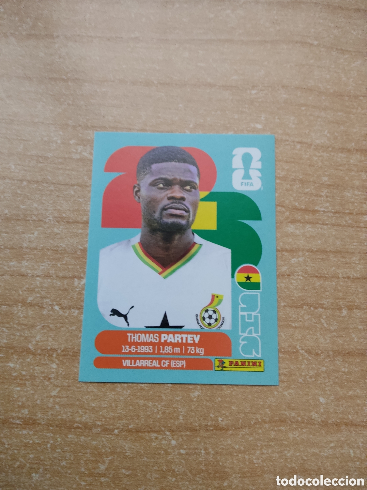 Cromos de f&uacute;tbol: 10 THOMAS PARTEY GHANA FIFA WORLD CUP 2026