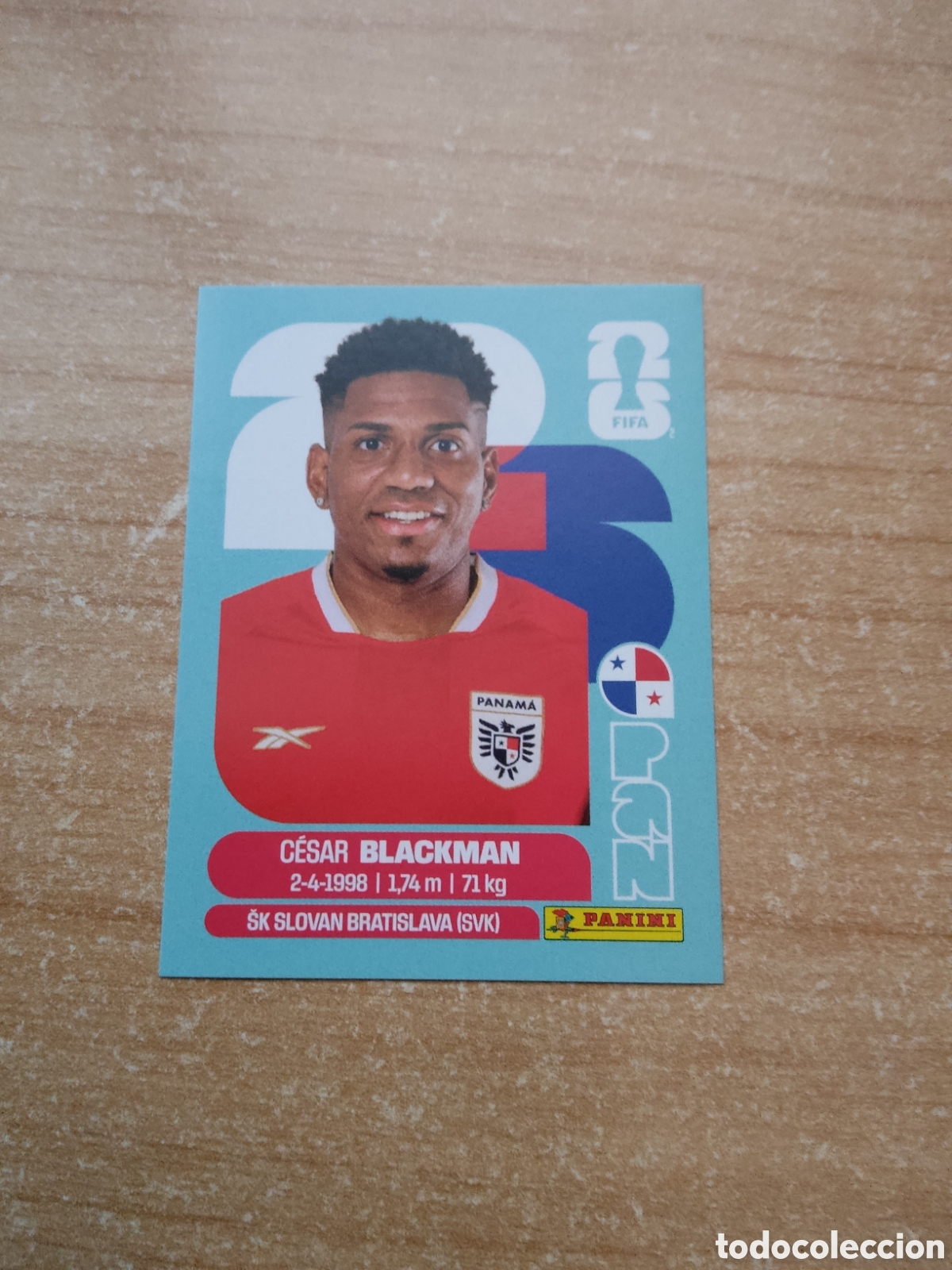 Cromos de f&uacute;tbol: 9 CESAR BLACKMAN PANAMA FIFA WORLD CUP 2026