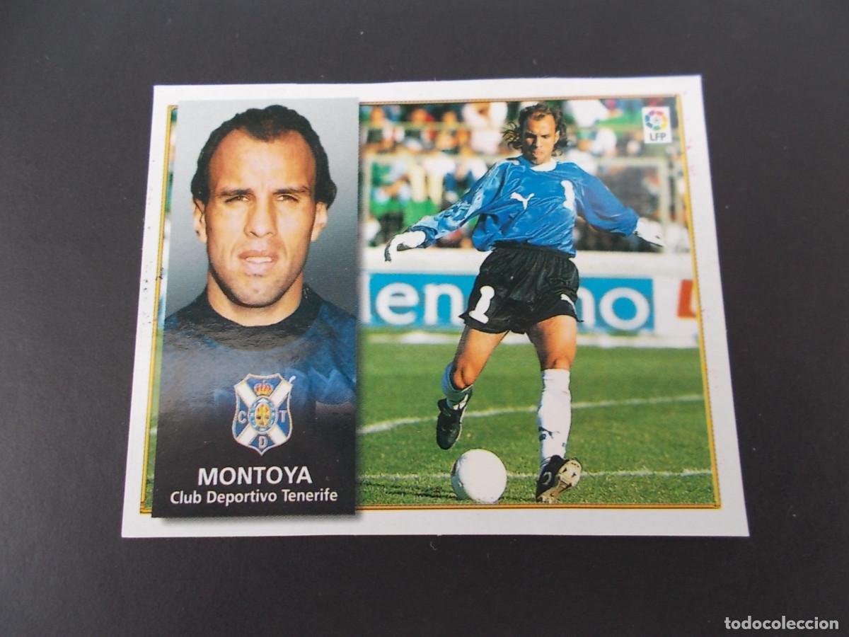 Cromos de f&uacute;tbol: ESTE 98-99 FICHAJE N&ordm;16 MONTOYA TENERIFE RECORTADO