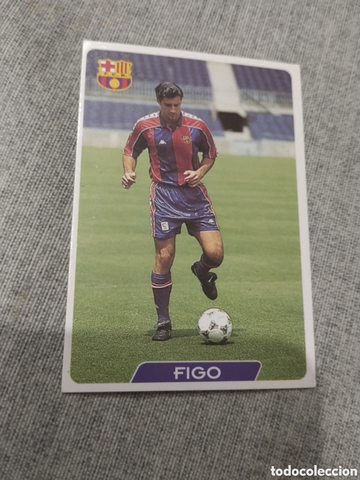 Cromos de f&uacute;tbol: MUNDICROMO 1995-96 N&ordm; 65 FIGO - FC BARCELONA