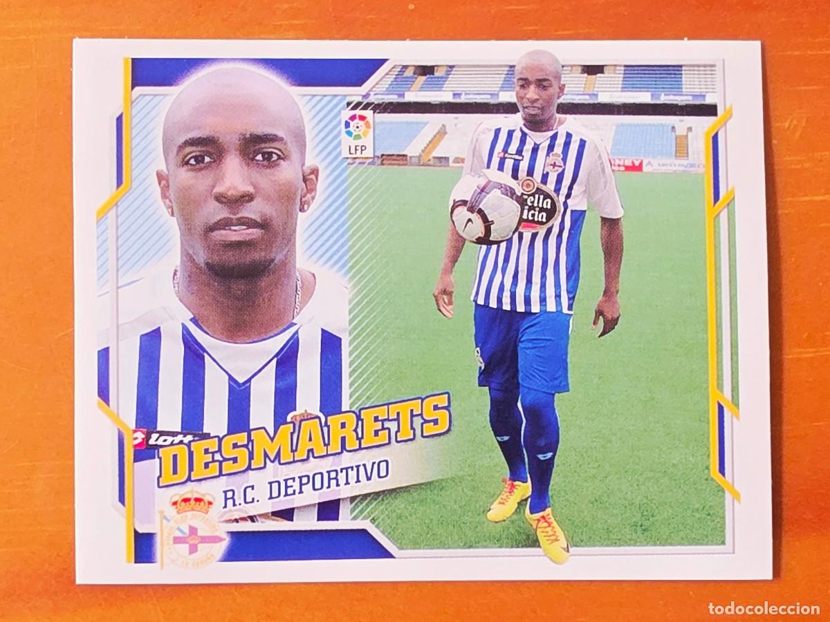 Cromos de f&uacute;tbol: &Uacute;ltimos Fichajes 7 Desmarets, Deportivo de la Coru&ntilde;a, Panini Ediciones Liga Este 2010 2011 10 11