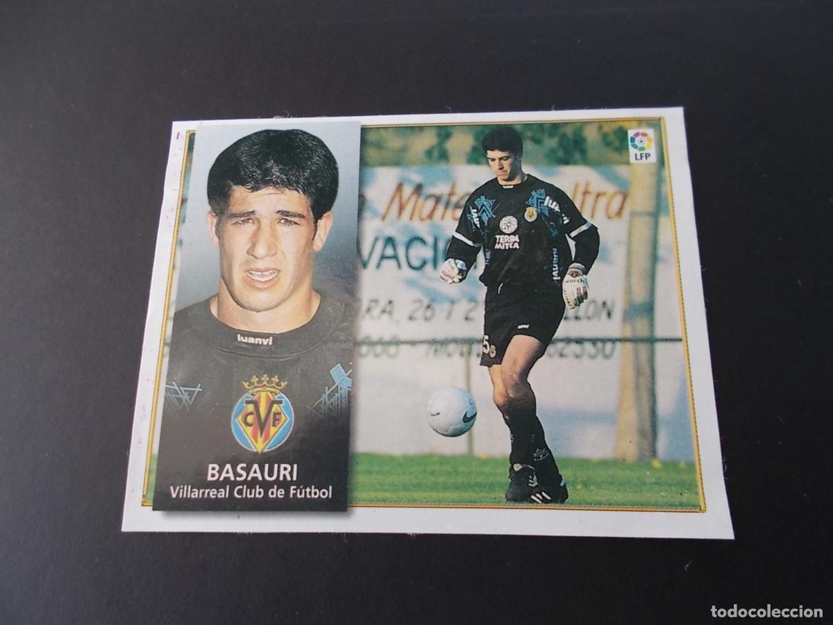 Figurine di Calcio: ESTE 98-99 FICHAJE N&ordm;17 BASAURI VILLARREAL RECORTADO