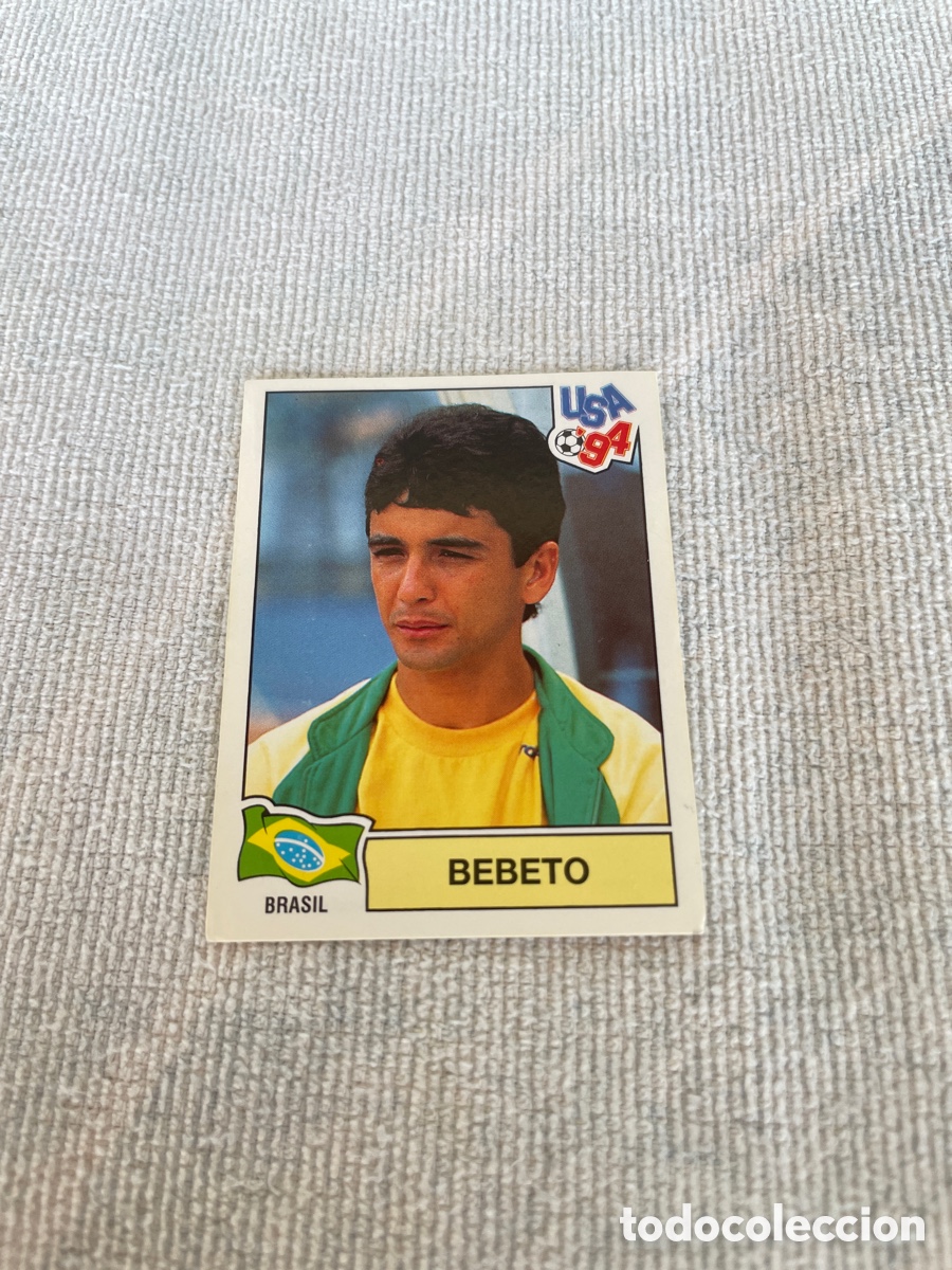 Cromos de Futebol: USA 94 Cromo 106 BEBETO sin pegar Panini