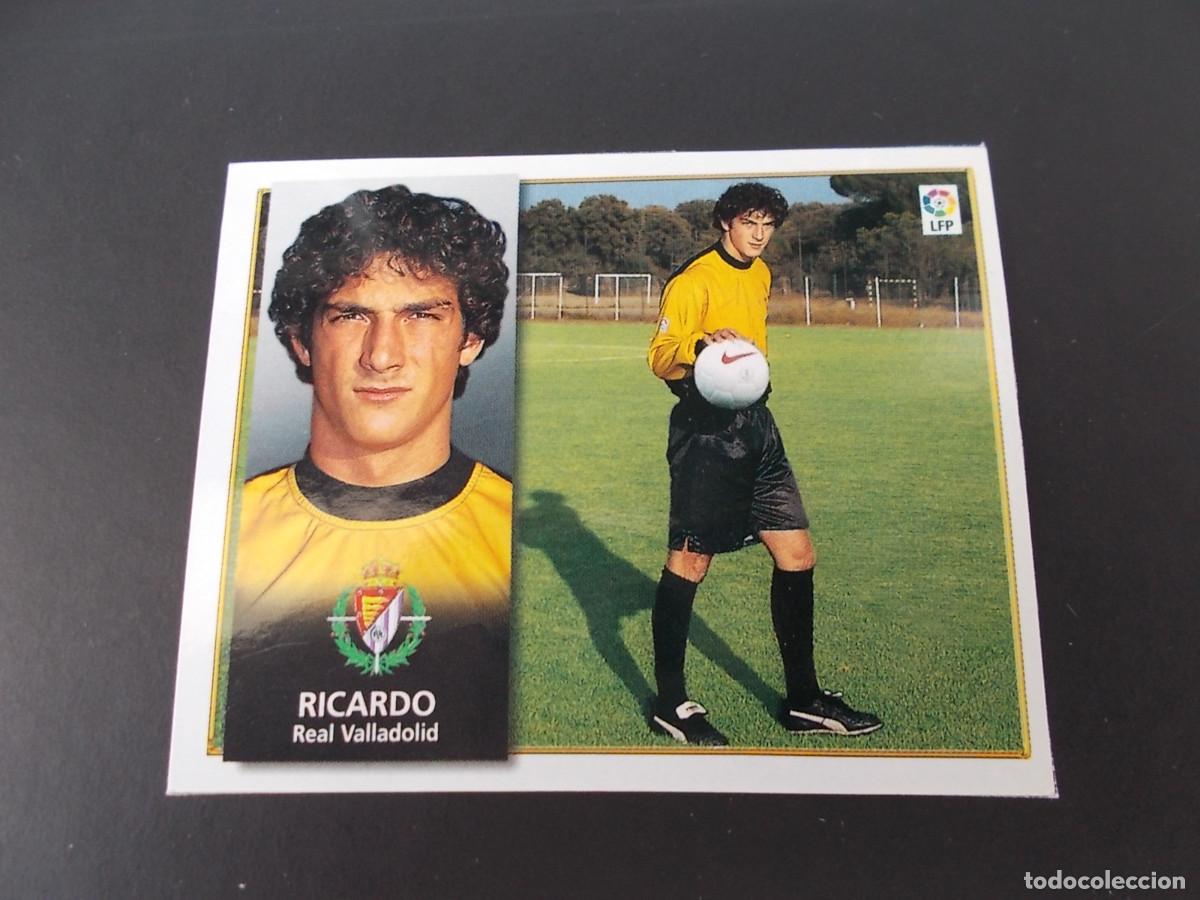 Football Stickers: ESTE 98-99 FICHAJE N&ordm;21 RICARDO VALLADOLID RECORTADO
