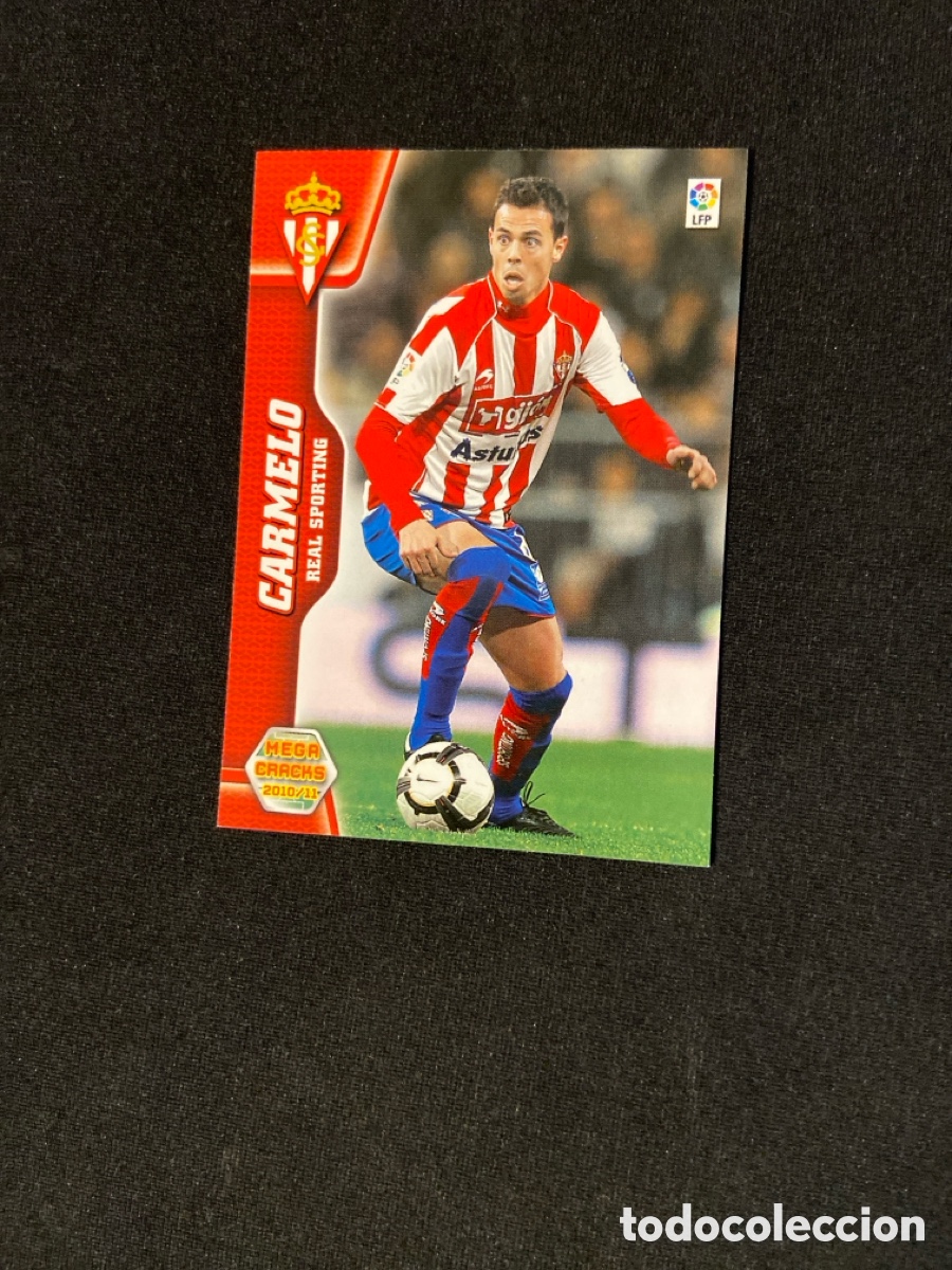 Cromos de f&uacute;tbol: CARMELO 302 (SPORTING GIJ&Oacute;N)
