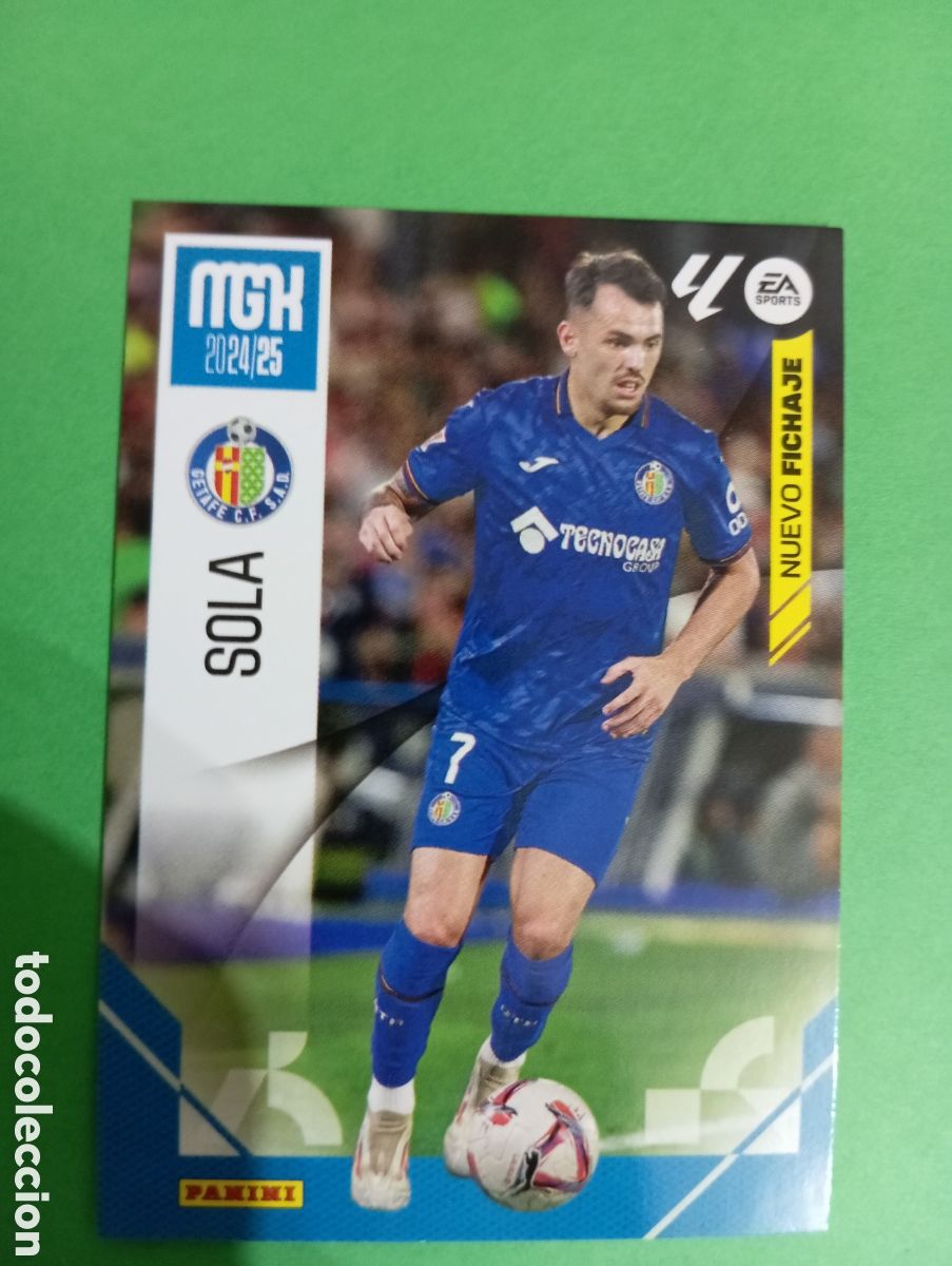 Cromos de f&uacute;tbol: Sola Getafe NUEVO FICHAJE n&deg;445 / PANINI MEGACRACKS 2024/2025