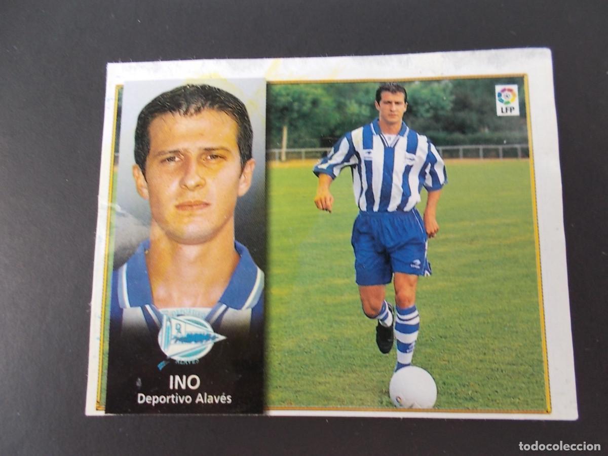 Football Stickers: ESTE 98-99 FICHAJE N&ordm;15 INO ALAVES RECORTADO