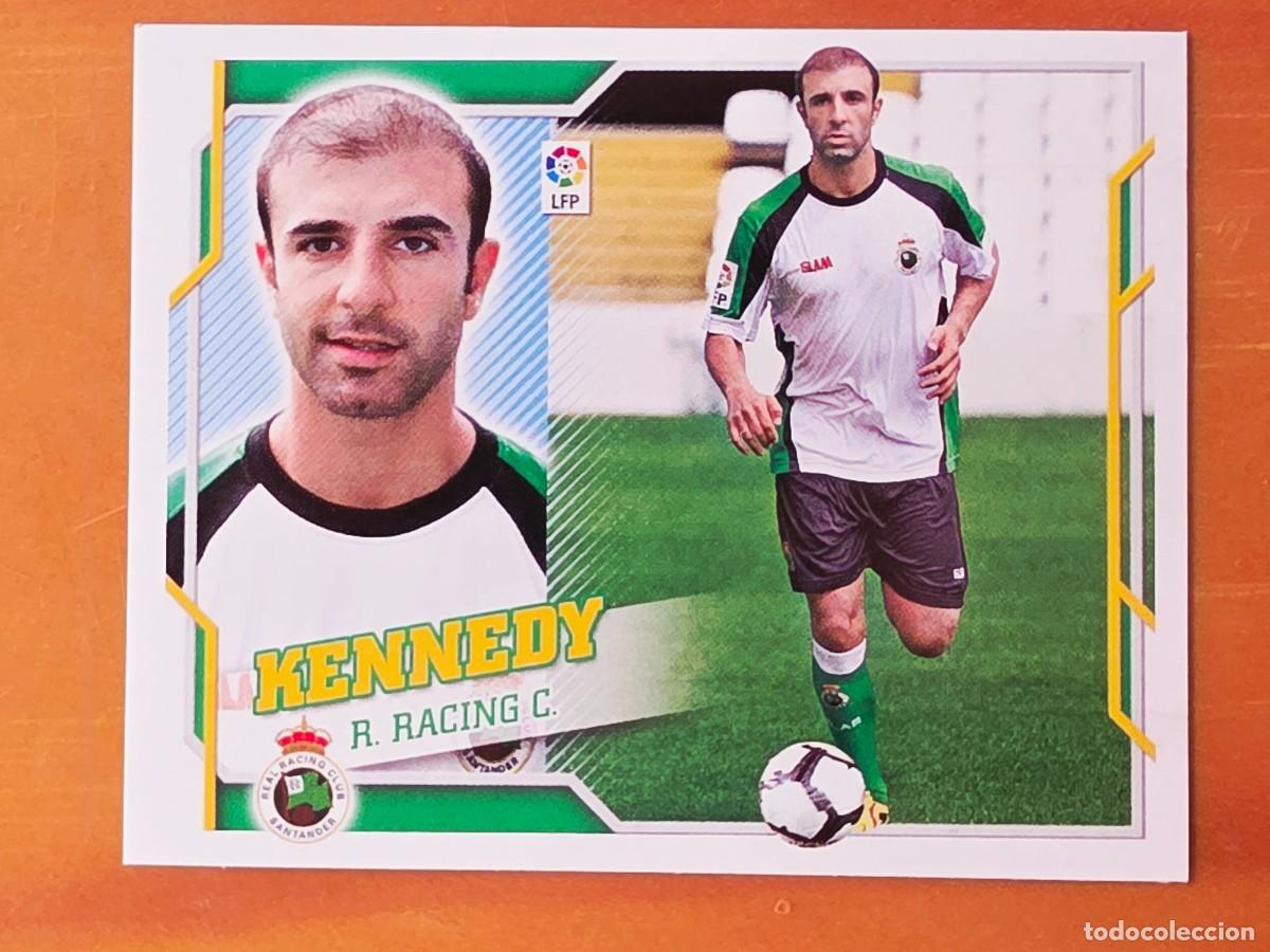 Football Stickers: &Uacute;ltimos Fichajes 8 Kennedy, Racing de Santander, Panini Ediciones Liga Este 2010 2011 10 11