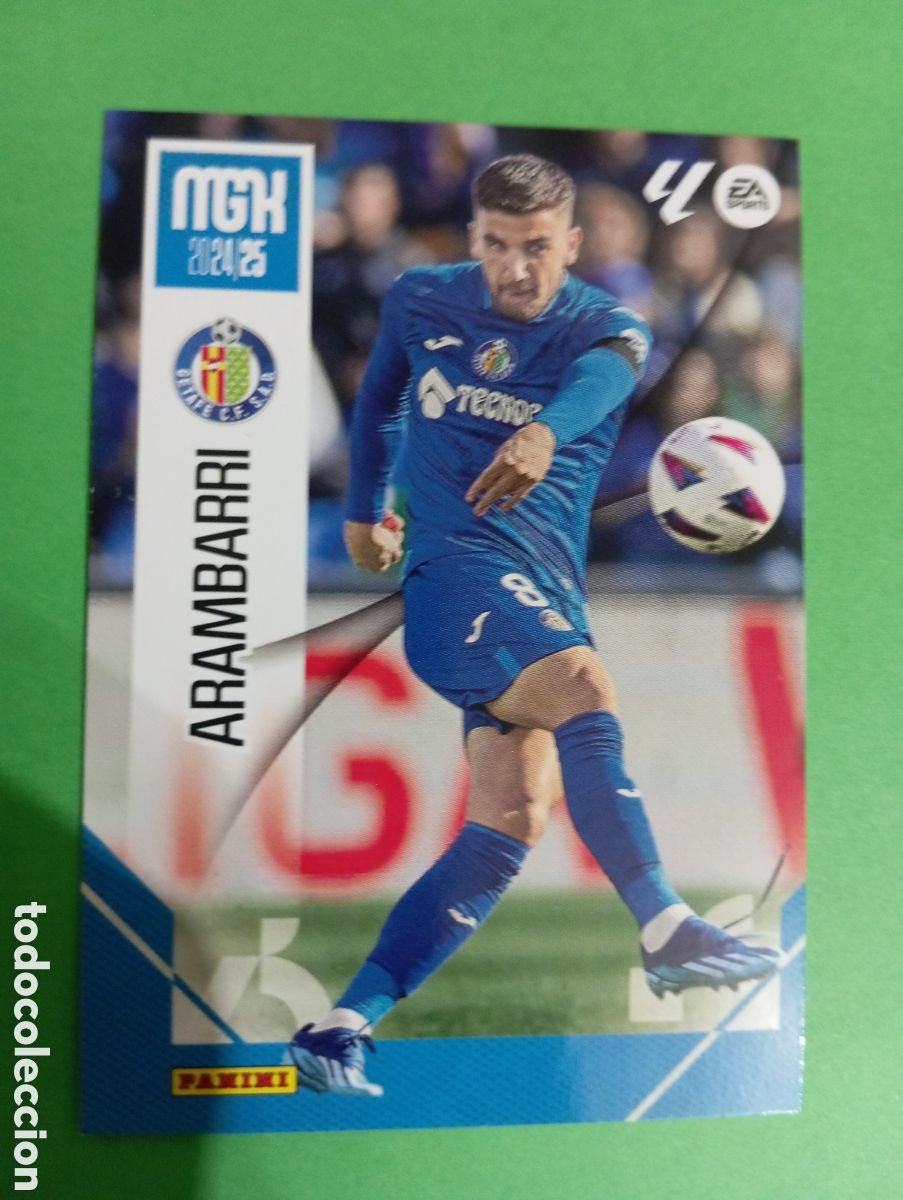 Cromos de f&uacute;tbol: Arambarri Getafe n&deg;154 / PANINI MEGACRACKS 2024/2025