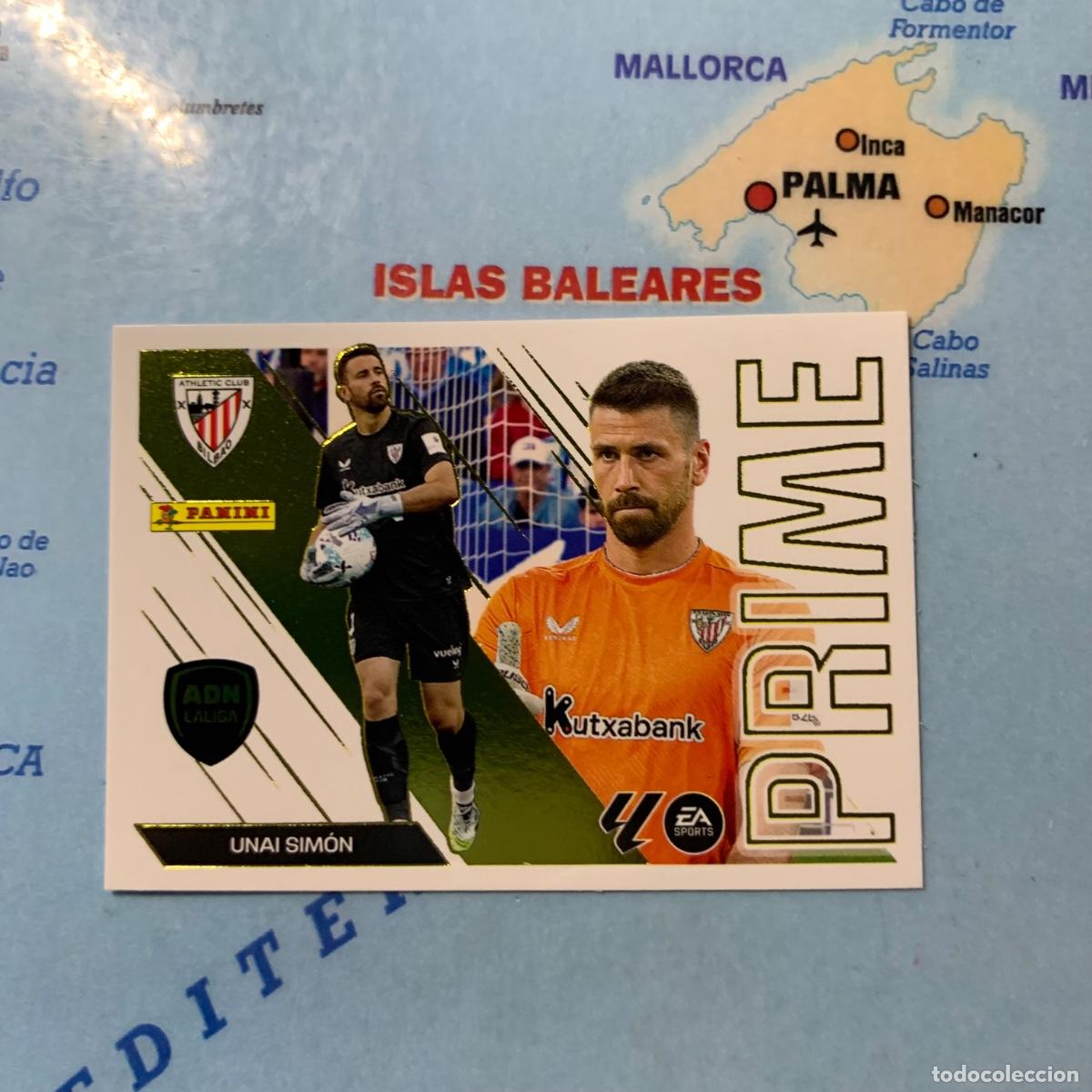 Cromos de f&uacute;tbol: Unai SIMON ADN la liga Prime n&uacute;mero 14 Del Athletic de Bilbao cromo de la liga este 26-27 2026-2027