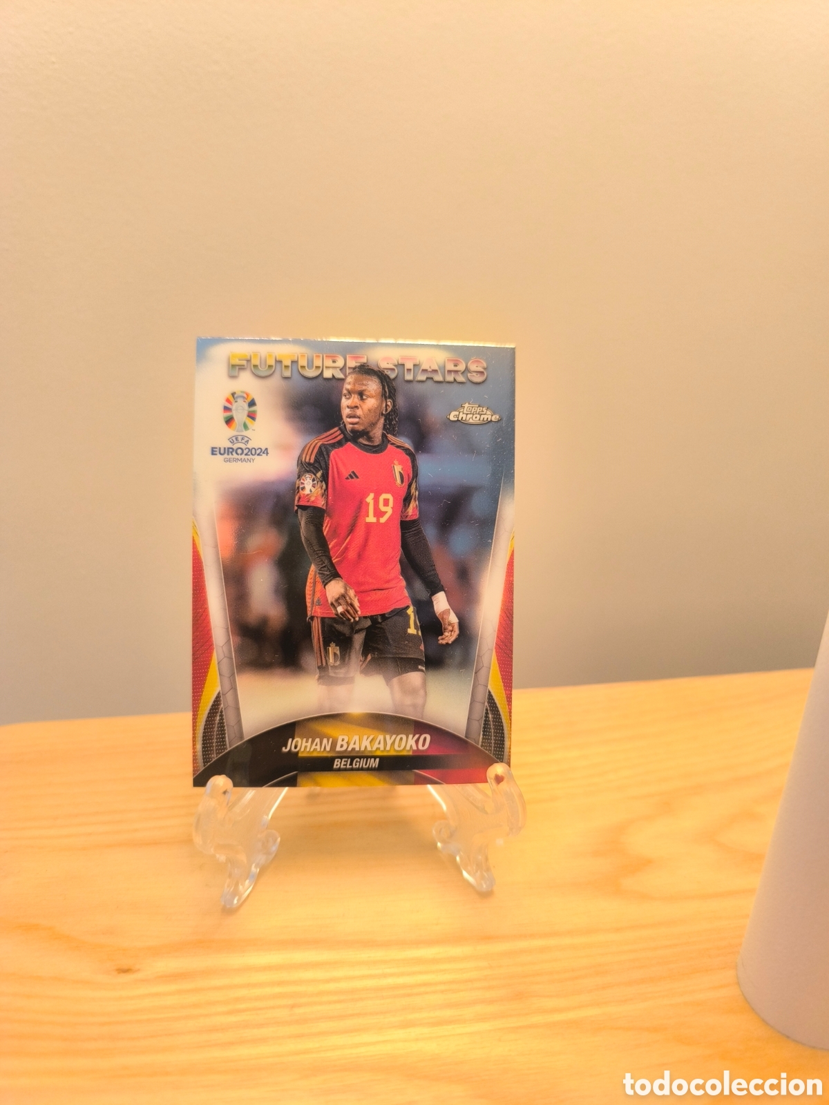Cromos de f&uacute;tbol: Bakayoko, B&eacute;lgica Topps Chrome FUTURE STARS