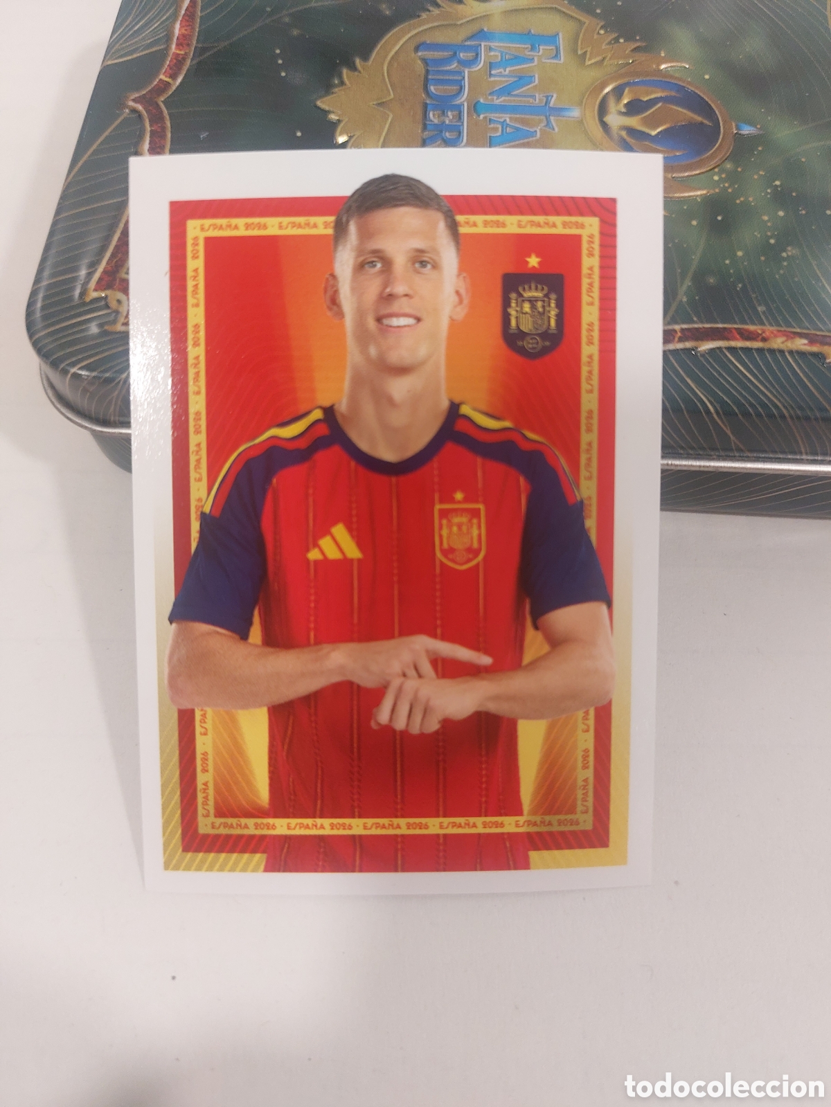 Cromos de f&uacute;tbol: 47 DANI OLMO SELECCION ESPA&Ntilde;OLA ESPA&Ntilde;A MUNDIAL CARREFOUR 26 PANINI 2026