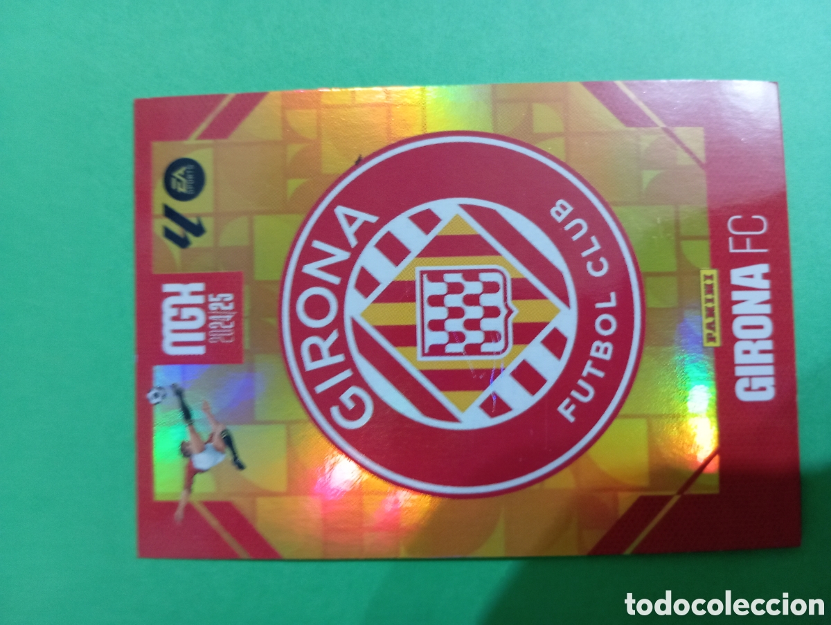 Cromos de f&uacute;tbol: Escudo del Girona n&deg;163 / PANINI MEGACRACKS 2024/2025