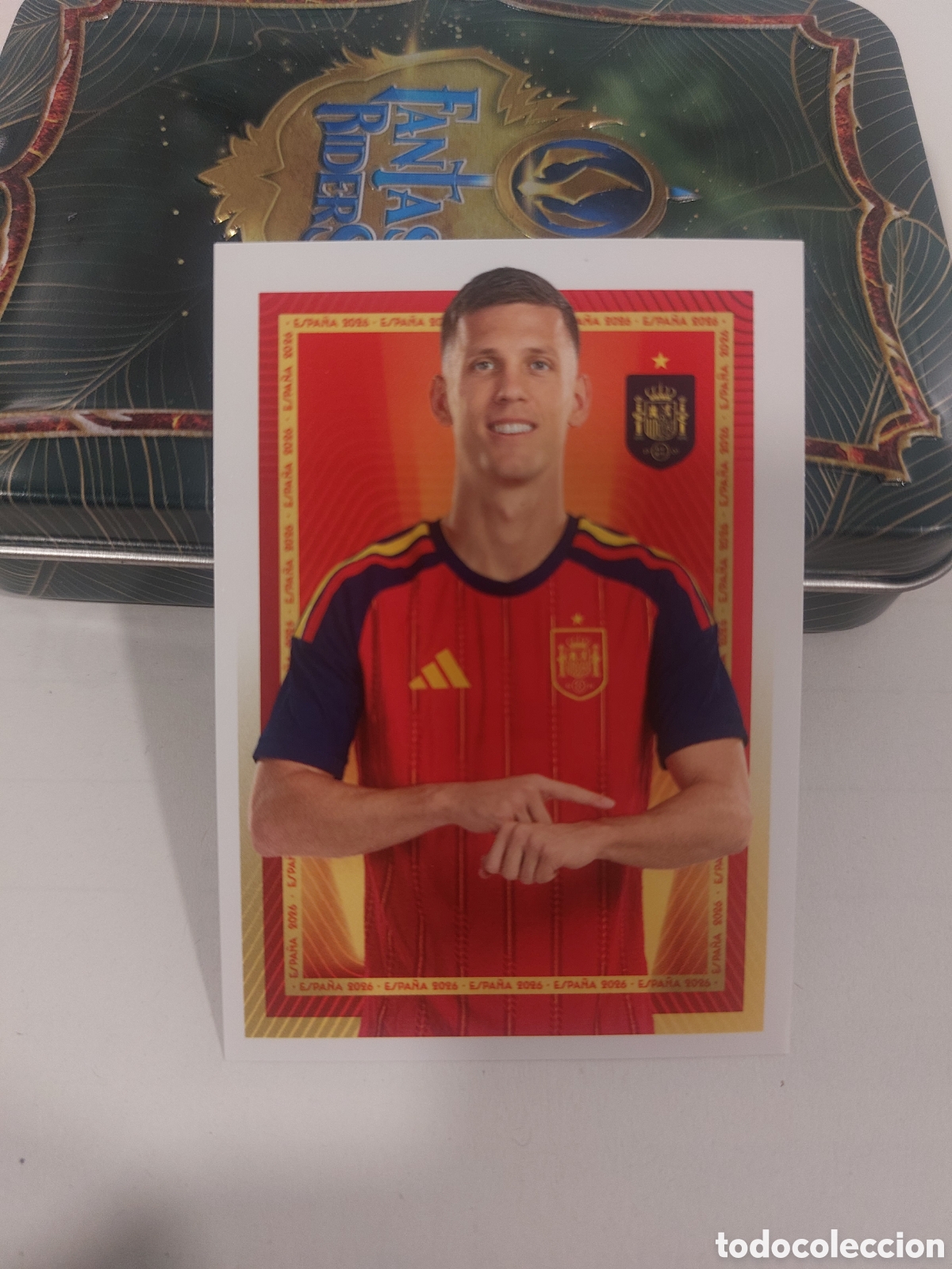 Cromos de f&uacute;tbol: 47 DANI OLMO SELECCION ESPA&Ntilde;OLA ESPA&Ntilde;A MUNDIAL CARREFOUR 26 PANINI 2026