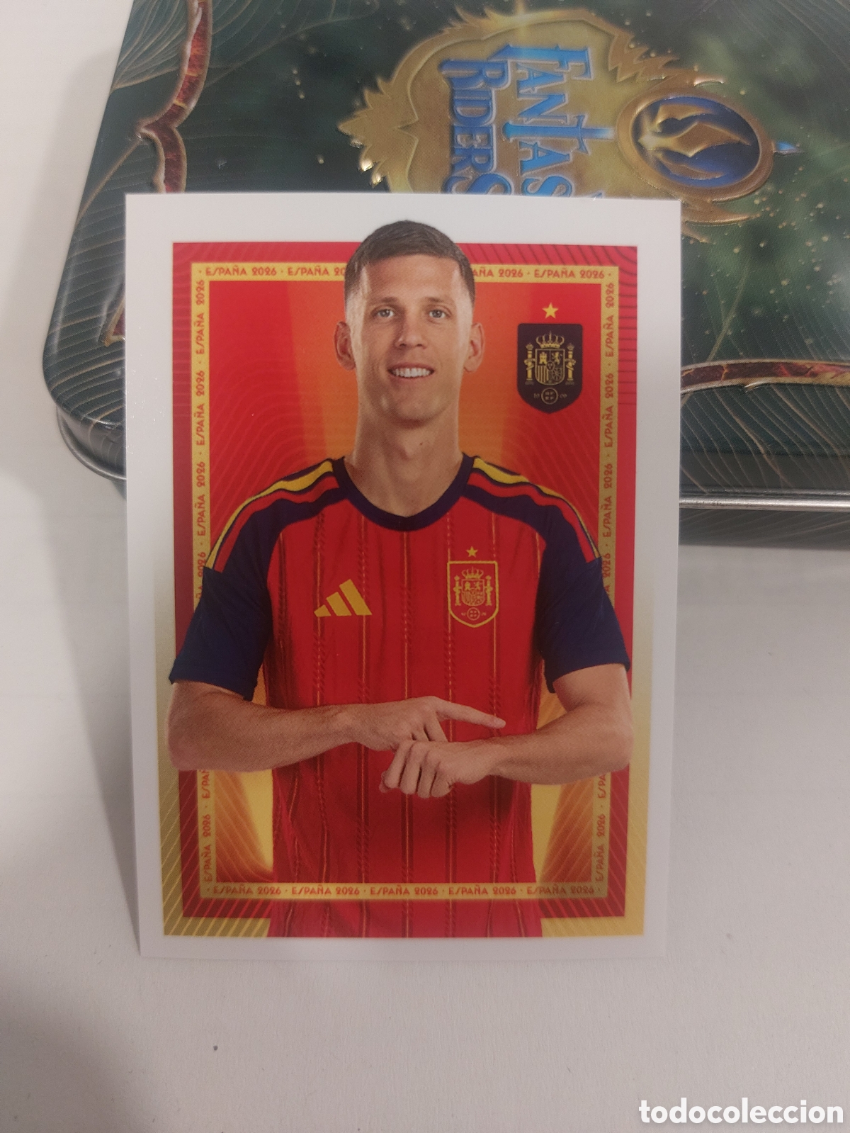 Cromos de f&uacute;tbol: 47 DANI OLMO SELECCION ESPA&Ntilde;OLA ESPA&Ntilde;A MUNDIAL CARREFOUR 26 PANINI 2026