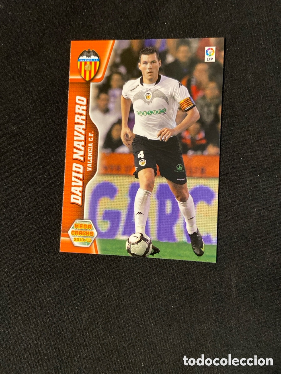 Fu&szlig;ball-Sticker: DAVID NAVARRO 312 (VALENCIA)