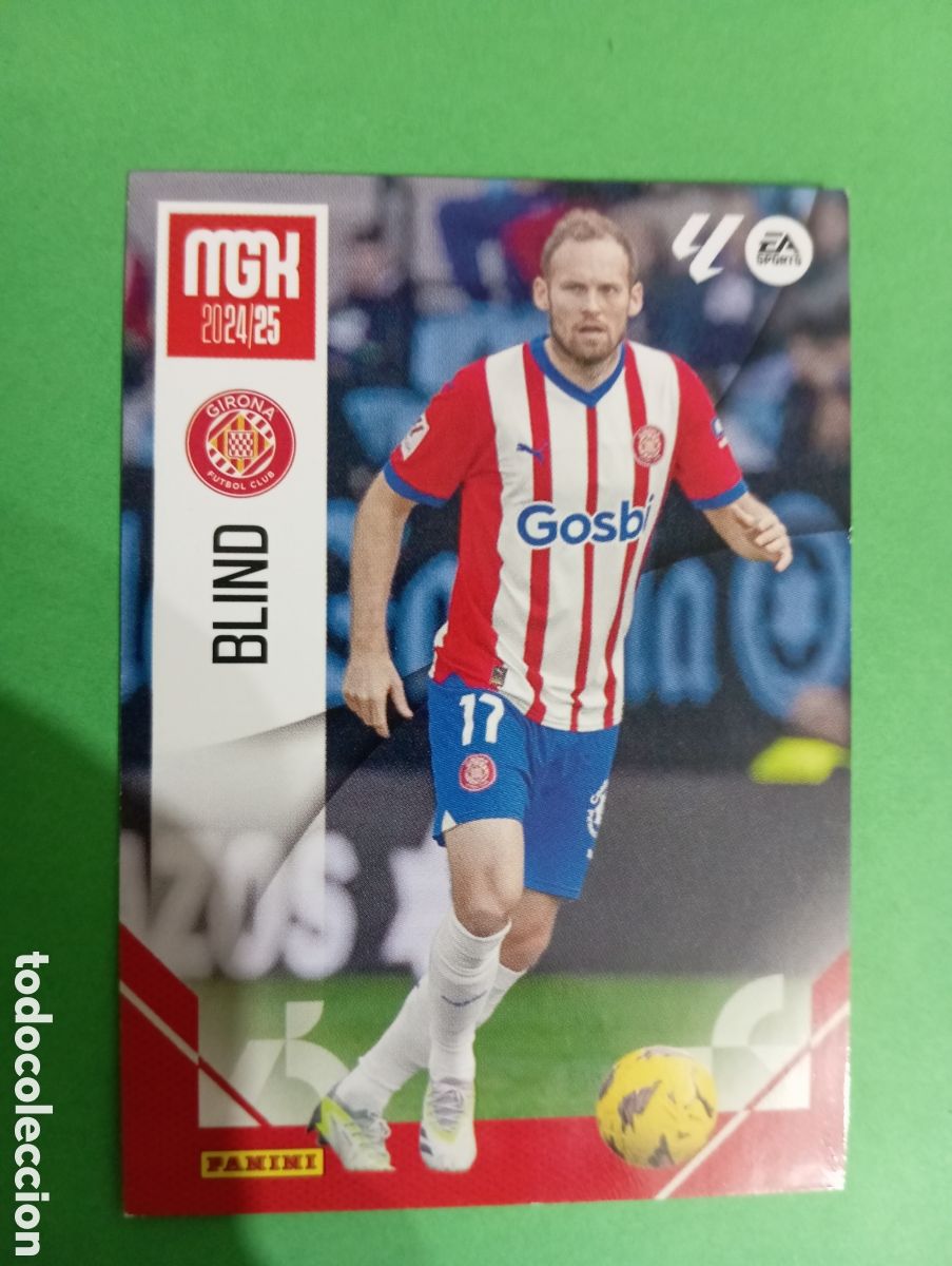 Football Stickers: Blind Girona n&deg;168 / PANINI MEGACRACKS 2024/2025