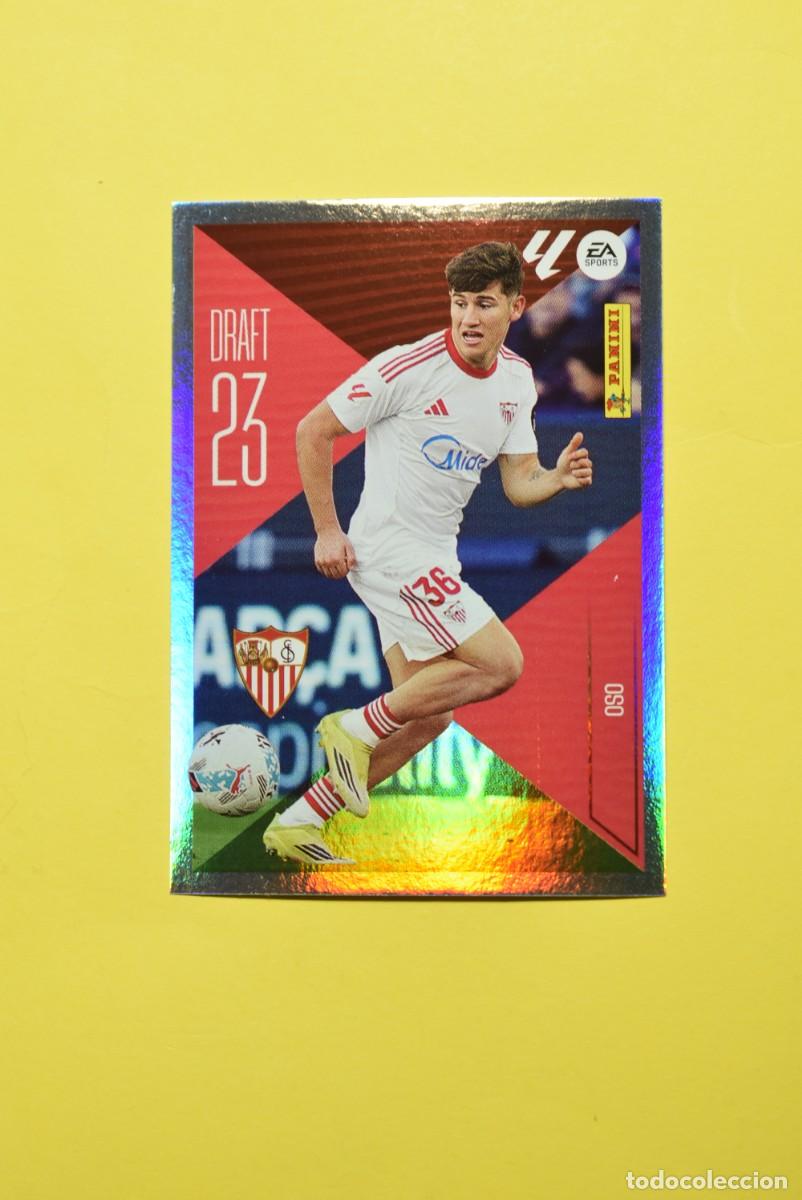 Cromos de f&uacute;tbol: Cromo Liga 2026 2027. 26 27. Oso. Sevilla. Draft 23. N. &ordm; 17. ESTE. Panini