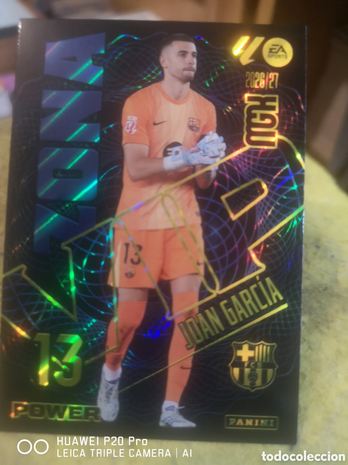 Cromos de f&uacute;tbol: MEGACRACKS 2026 27 ZONA VIP POWER JOAN GARCIA 399P - BARCELONA