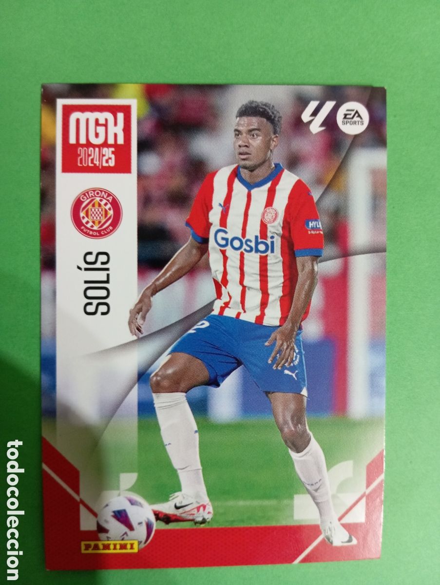 Cromos de f&uacute;tbol: Sol&iacute;s Girona n&deg;172 / PANINI MEGACRACKS 2024/2025