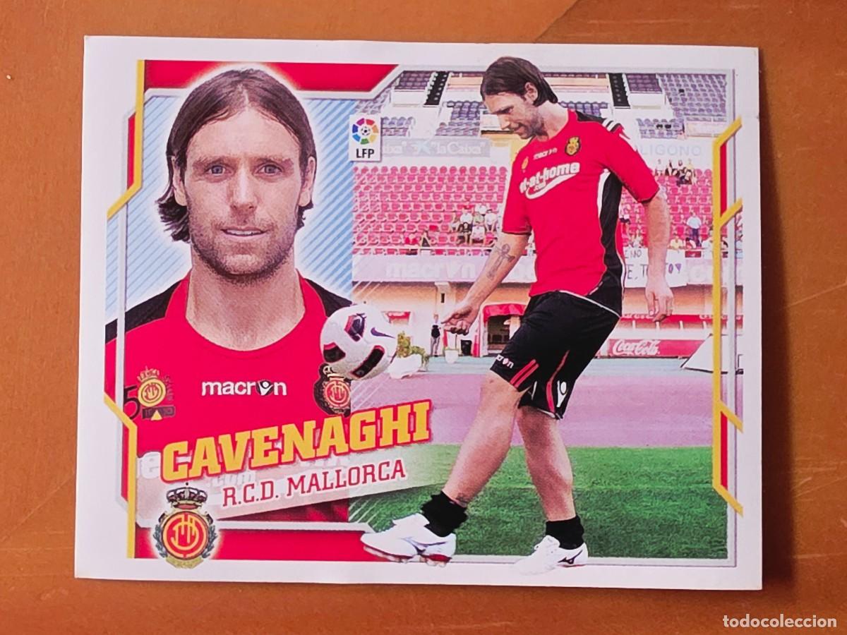 Cromos de f&uacute;tbol: &Uacute;ltimos Fichajes 48 Cavenaghi, RCD Mallorca, Panini Ediciones Liga Este 2010 2011 10 11