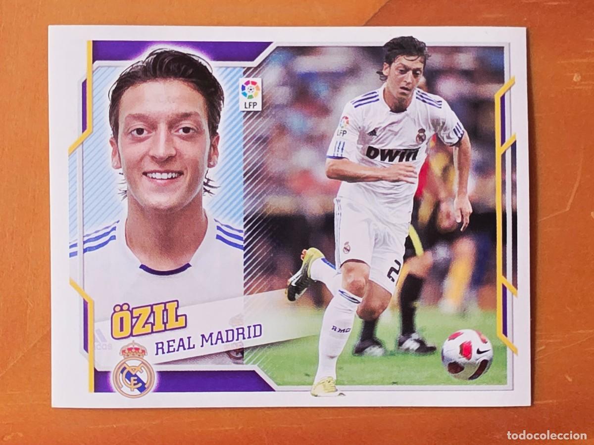 Cromos de f&uacute;tbol: &Uacute;ltimos Fichajes 51 Mesut &Ouml;zil, Real Madrid, Panini Ediciones Liga Este 2010 2011 10 11