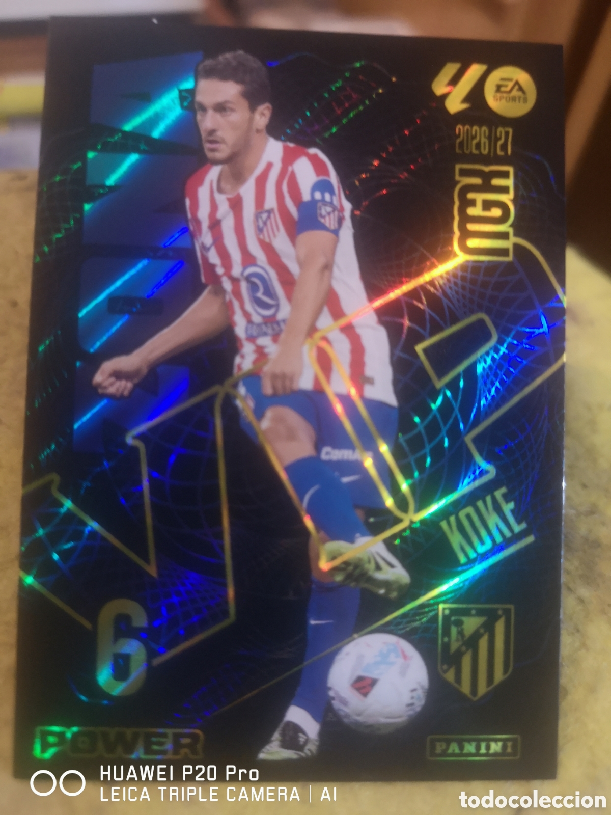 Cromos de f&uacute;tbol: MEGACRACKS 2026 27 ZONA VIP POWER KOKE 400P - ATLETICO DE MADRID