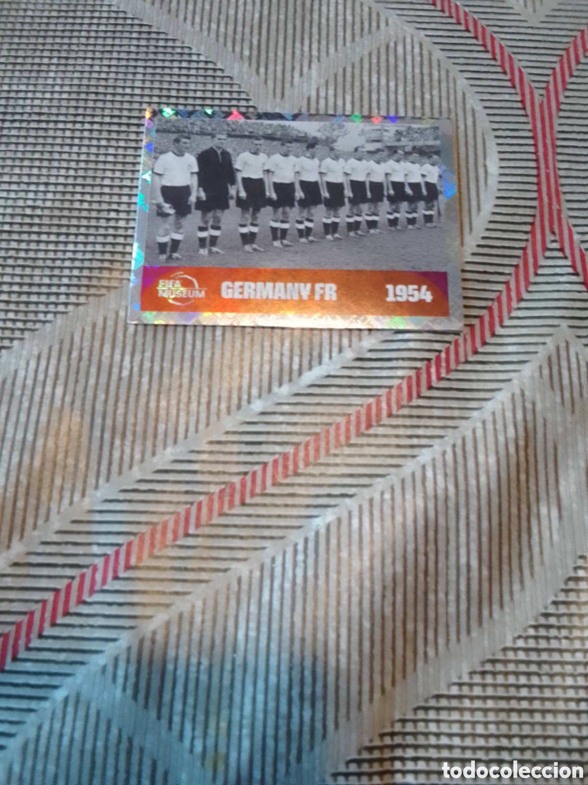 Fu&szlig;ball-Sticker: Cromo selecci&oacute;n alemana 1954 fwc 11 mundial 2026 Panini