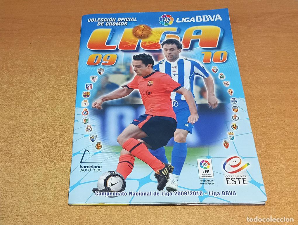 Cromos de f&uacute;tbol: &Aacute;lbum cromos: La liga 2009-2010 de Ediciones Este. Incompleto